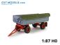 Preview: HW 80.11 ND Kippaufbau offene Plane grau rot